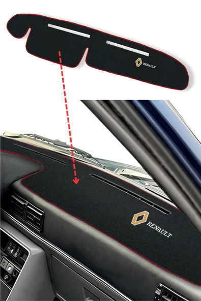 Renault Broadway R9/11 Spring Fairway Flash Torpido Koruma Halısı & Örtüsü - 2