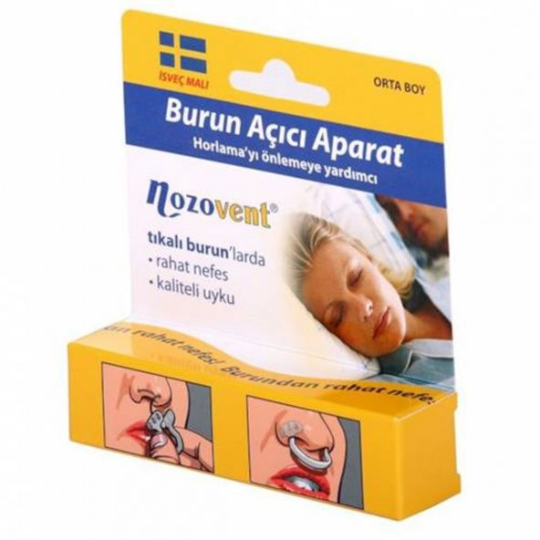Nozovent Burun Açıcı Aparat Orta Boy