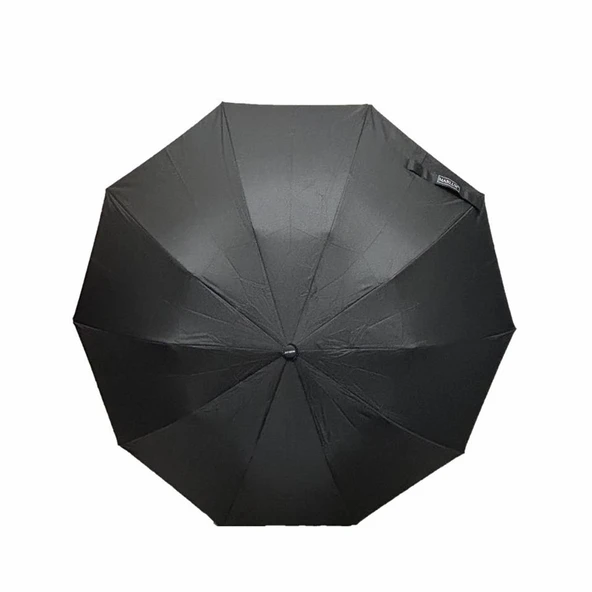 Marlux Mrl501 Otomatik Çift Kırmalı Şemsiye Siyah - Resim 5