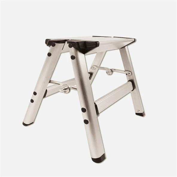 Alüminyum 2 Basamaklı Merdiven MR114 Tabure 34x30cm - 1