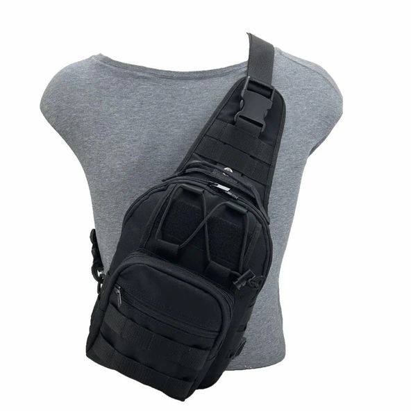 Taktikal Cordura 1000D Tactical Bodybag Çapraz Çanta ürün görseli