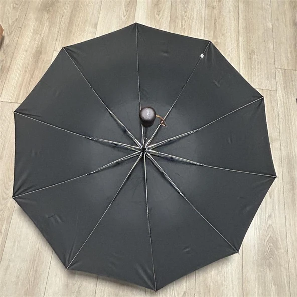 Marlux Mrl501 Otomatik Çift Kırmalı Şemsiye Siyah - Resim 7