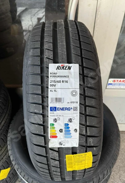 Riken 215/60R16 99V XL Road Performance Yaz Lastiği 2025 ÜRETİM