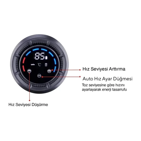 STORMIA SARJLI DİKEY SÜPÜRGE - 4