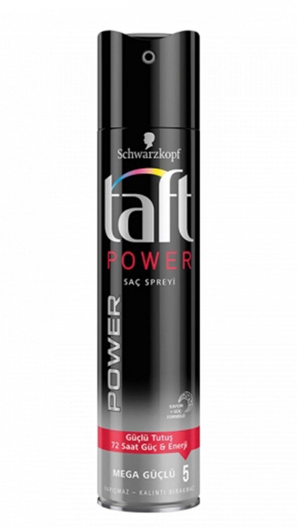 Taft Power Saç Spreyi Mega Güçlü : 5 250 ml
