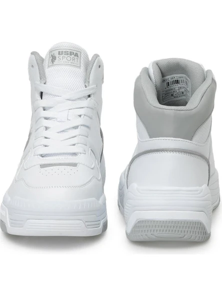 U.S.POLO ASSN MILOW HI 4FX BEYAZ COMFORT CASUAL ANATOMİK SPOR AYAKKABI - 7
