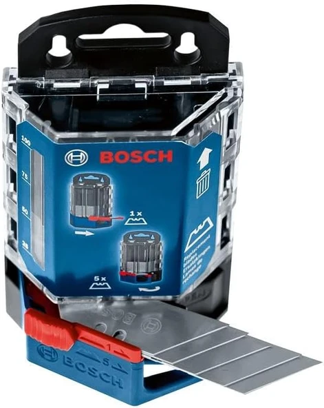 Bosch Profesyonel Maket Bıçağı Yedeği 50 Parça - 1600A01V3J - 3