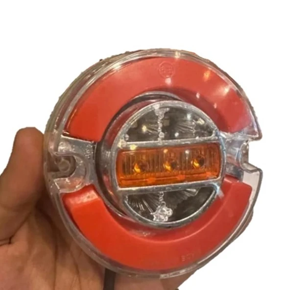 2 Adet Neon Led Stop Lamba 12-24 Volt 4 Fonksiyonlu 9 Cm - Resim 4