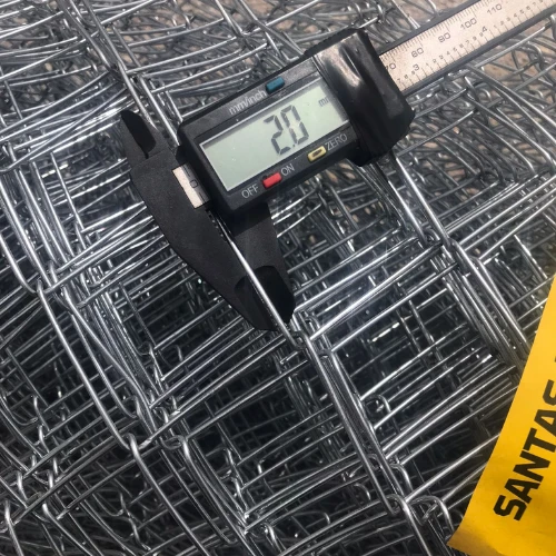 2.00mm Kalınlık 7x7 Göz (120cm -20mt ) Galvanizli Helezon Bahçe Çit Tel Örgü - 2