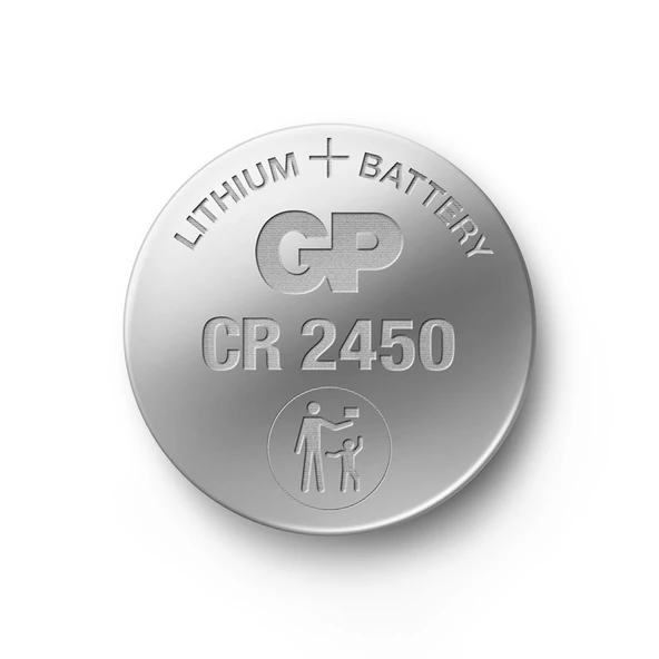 GP CR2450-C5 3V Lityum Düğme Pil Tekli - 2