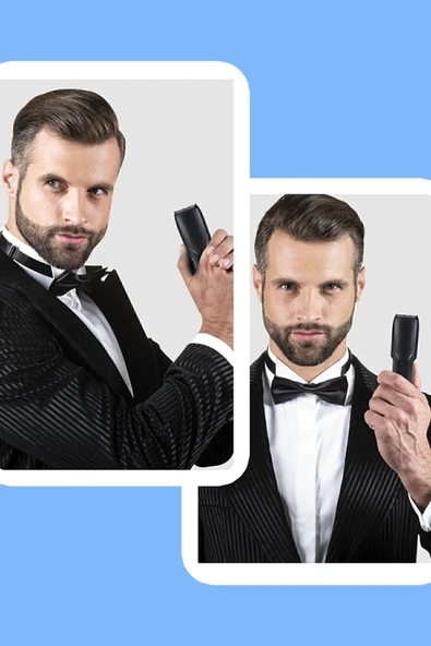 Goldmaster GM-8120 Spago Kablosuz Paslanmaz Çelik Micro USB Şarj Özellikli Saç Sakal Makinesi - 7