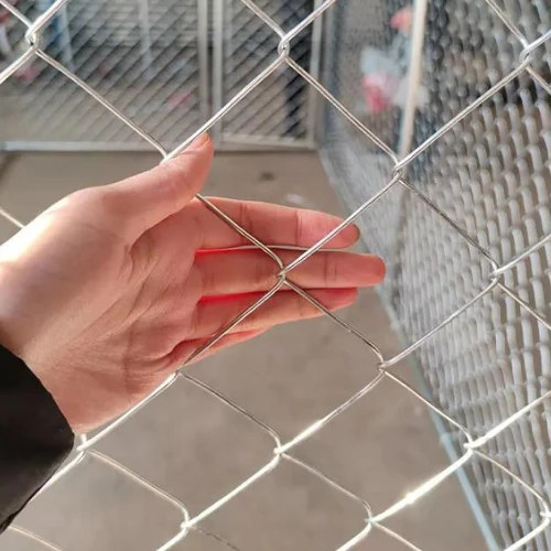 2.20mm Kalınlık 7x7 Göz (100cm -20mt ) Galvanizli Helezon Bahçe Çit Tel Örgü - 3
