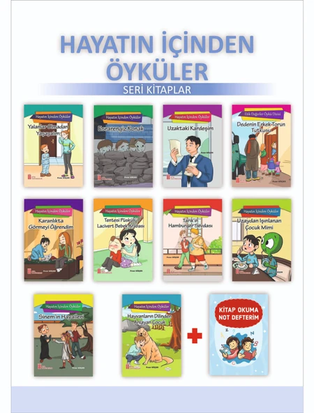 Ata 3.Sınıflar İçin Hayatın İçinden Öykü Dizisi+Kitap Okuma Not Defteri ürün görseli 1