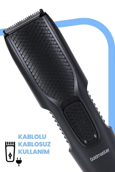 Goldmaster GM-8120 Spago Kablosuz Paslanmaz Çelik Micro USB Şarj Özellikli Saç Sakal Makinesi - 6