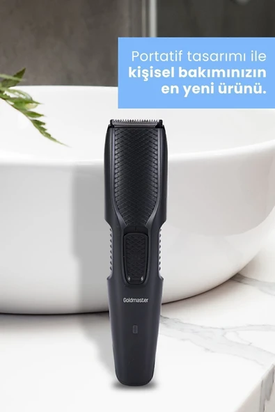 Goldmaster GM-8120 Spago Kablosuz Paslanmaz Çelik Micro USB Şarj Özellikli Saç Sakal Makinesi - 3