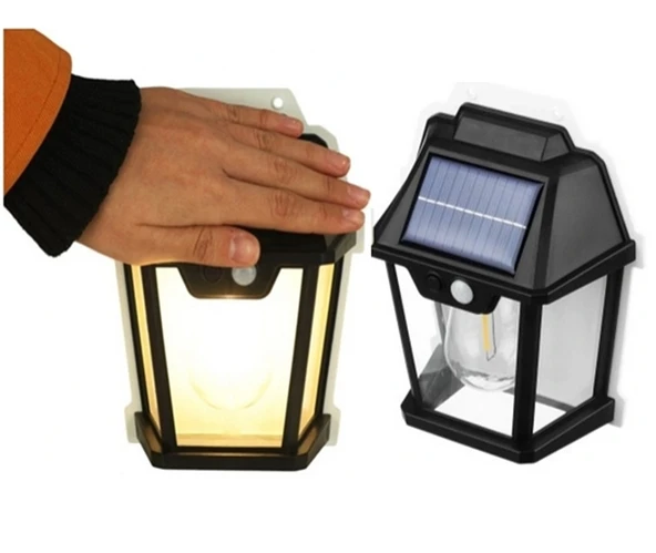 2 Adet 3 Modlu Hareket Sensörlü Güneş Enerjili Solar Lamba Fotoselli Solar Dış Mekan Bahçe Lambası - 2