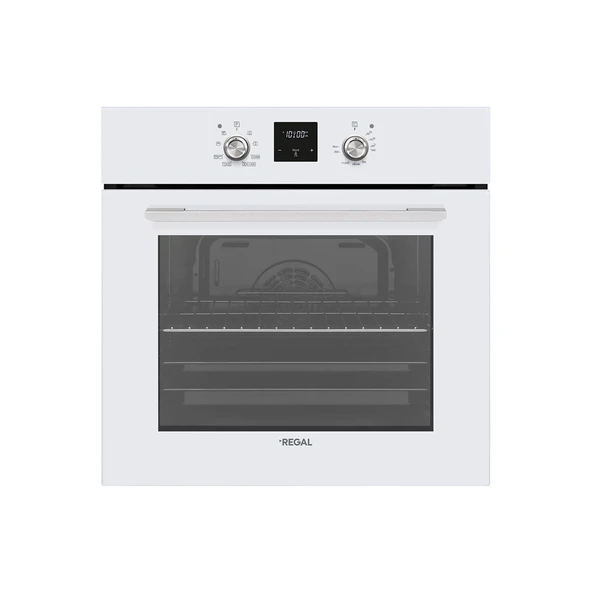 Regal AF 7965 BC Ankastre Fırın + Regal AO 6041 BC 60 cm 4 Gözlü Gazlı Ankastre Ocak + Regal AD 609112 BC Ankastre Davlumbaz - 2