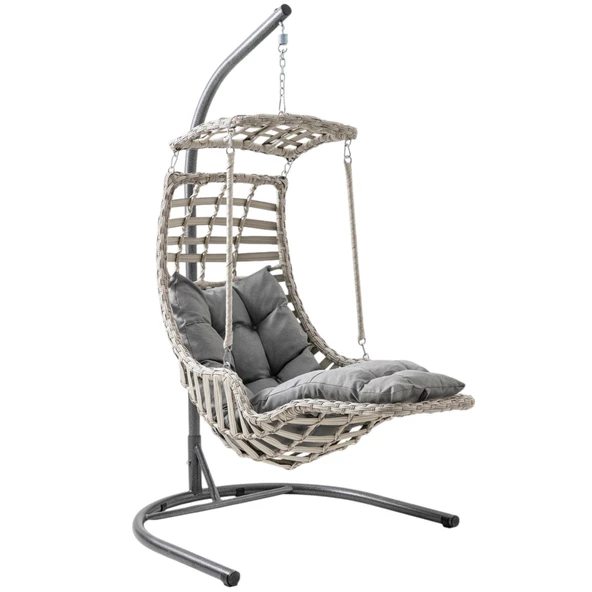 Capri Swing Alaçatı Plus Tekli Bahçe Salıncağı | Bahçe Salıncağı - 6