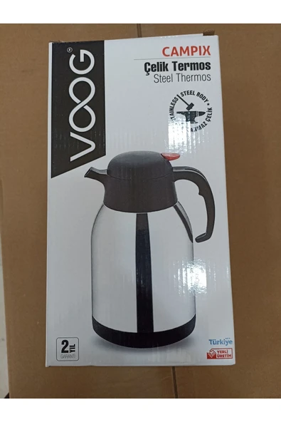 VOOG Campıx 2Lt Çelik Termos