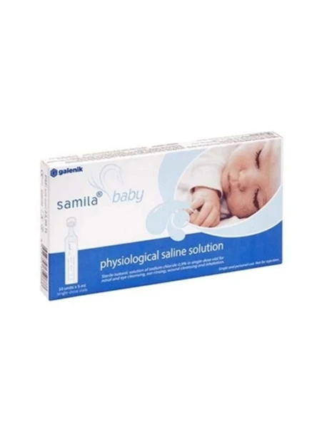 Samila Baby Serum Fizyolojik 5 ml 10 Flakon