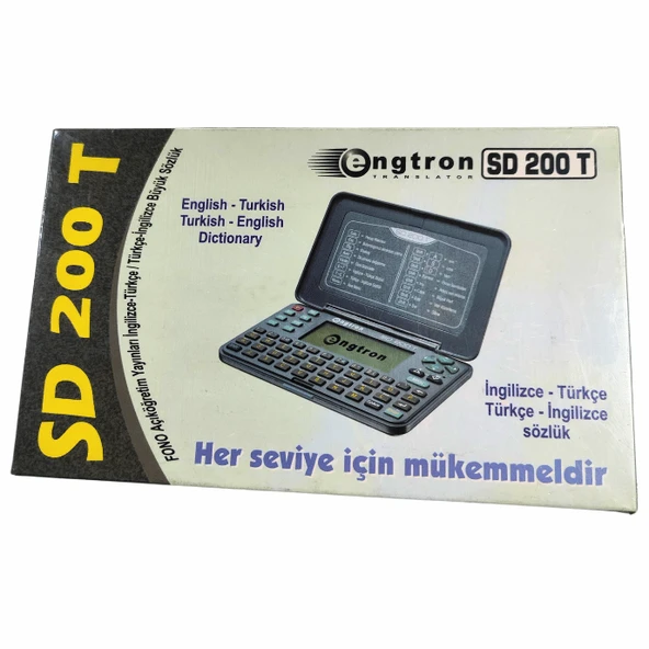 Engtron SD200T Elektronik Sözlük | Elektronik Sözlüklerin Atası