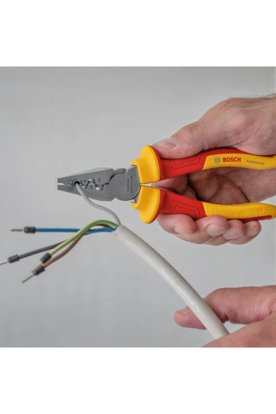 Bosch VDE Kıvırma Pensi 180mm 1600A02NE6 - 4