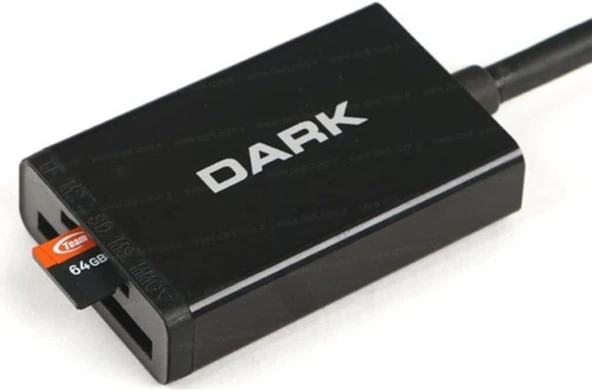 Dark DK-AC-UCR310 USB3.1 Type-C Harici Çoklu Kart Okuyucu