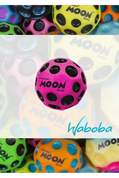 Waboba Moon Ball Top-Pembe