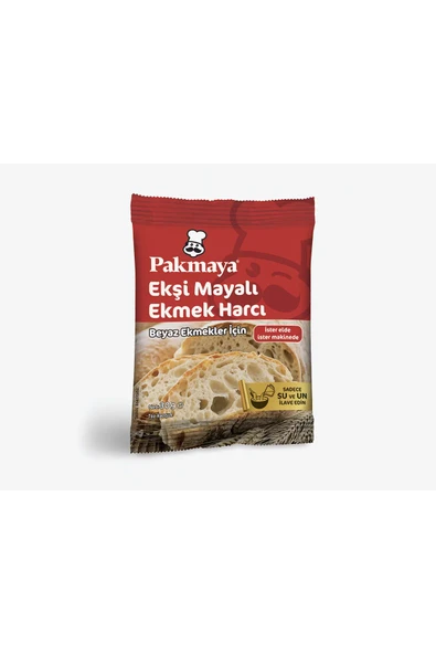 Pakmaya Ekşi Mayalı Beyaz Ekmek Harcı 30 gr x 3 Adet - 2