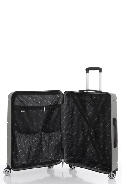 Mçs Üçlü Polipropilen Valiz Seti V375 - Resim 6