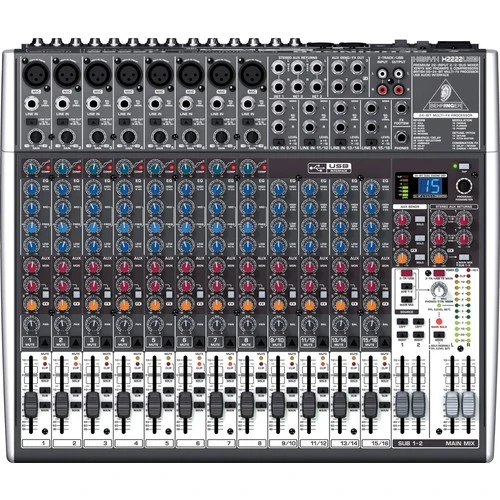 Behringer Xenyx X2222USB 22-Kanal USB Deck Mixer