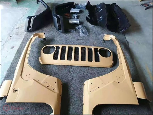 JEEP WRANGLER RUBICON JK 2020 JL DÖNÜŞÜM MAKYAJLAMA SETİ - Resim 5