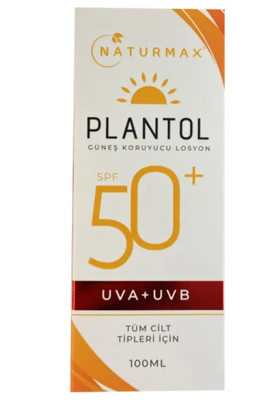 Naturmax Plantol Güneş Koruyucu Losyon SPF50 100 ml