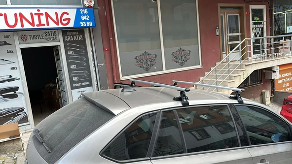 Skoda Rapid Oluksuz Tip Port Bagaj Tavan Çıtası Ara Atkı Kapıdan Sıkıştırmalı - Resim 2