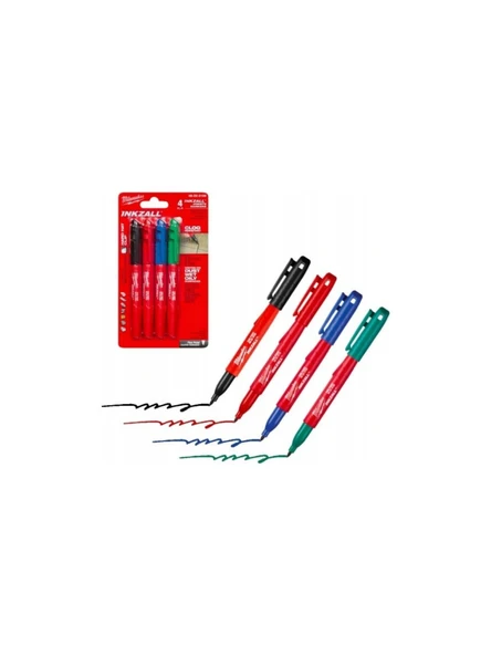 Milwaukee Ince Uçlu Marker 24 Parça Set Milwaukee T4932492096 - 3