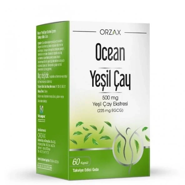 Ocean Yeşil Çay Ekstresi 60 Kapsül