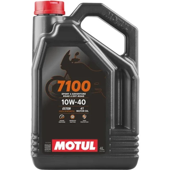 MOTUL 7100 10W-40 4T 4 LİTRE MOTOSİKLET MOTOR YAĞI