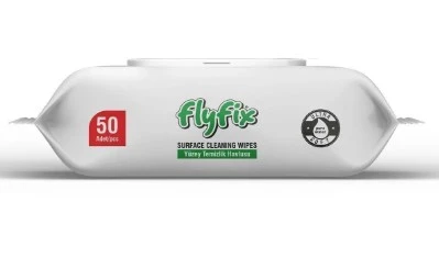 Flyfix Easy Clean Beyaz Sabunlu Yüzey Temizlik Havlusu 12’li Paket - 3