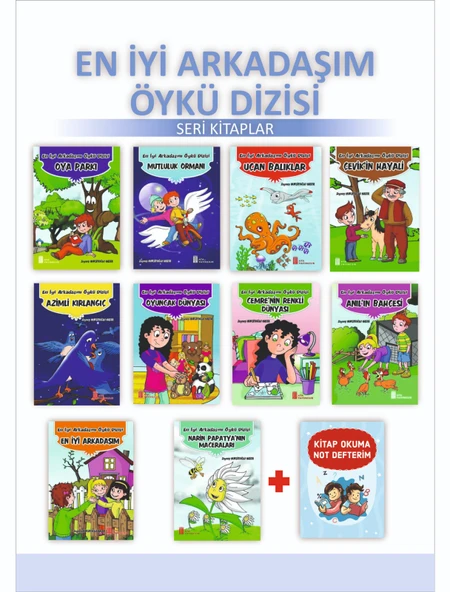 Ata 2.Sınıflar İçin En İyi Arkadaşım Öykü Dizisi + Kitap Okuma Not Defteri ürün görseli 1