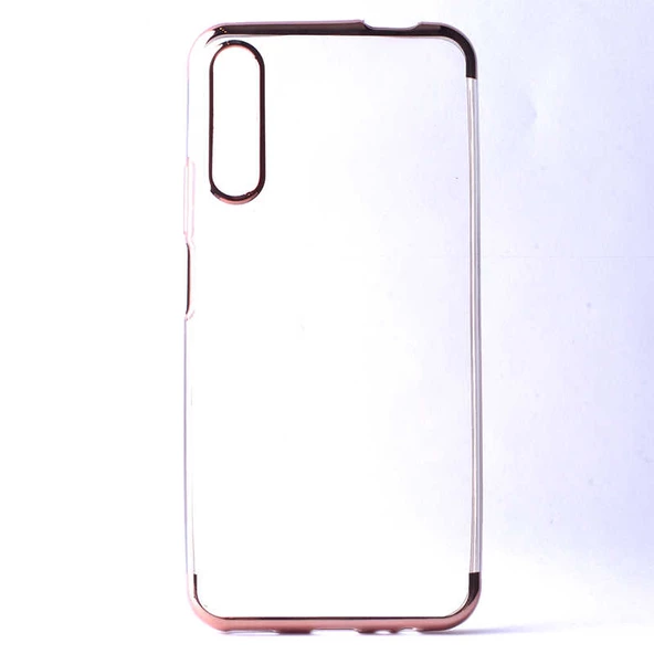 Huawei P Smart Pro 2019 Kılıf Dört Köşeli Lazer Silikon Kılıf - Resim 6