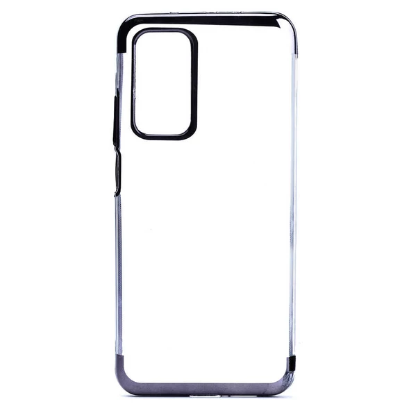 Huawei P Smart 2021 Kılıf Zore Dört Köşeli Lazer Silikon Kılıf - Resim 2