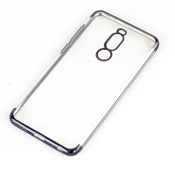 Meizu Note 8 Kılıf Zore Dört Köşeli Lazer Silikon Kılıf - Resim 2