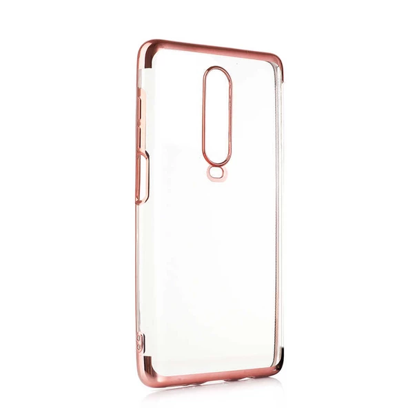 Xiaomi Poco X2 Kılıf Zore Dört Köşeli Lazer Silikon Kılıf - Resim 6