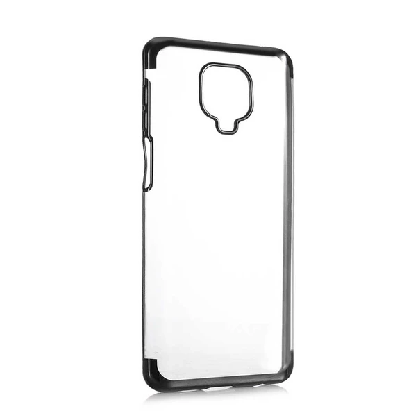 Xiaomi Redmi Note 9 Pro Kılıf Dört Köşeli Lazer Silikon Kılıf - Resim 2