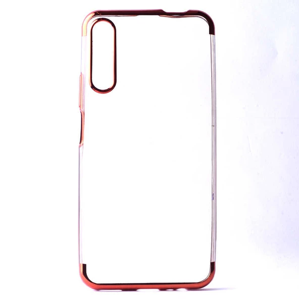 Huawei P Smart Pro 2019 Kılıf Dört Köşeli Lazer Silikon Kılıf - Resim 4