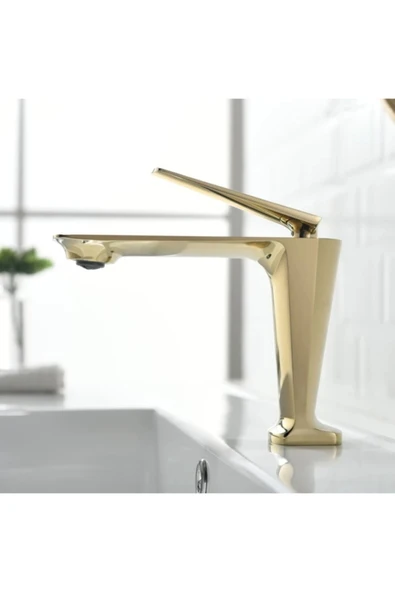 Banyo Lavabo Bataryası Gold Tasarım Yeni 2 Yıl Garantili İthal