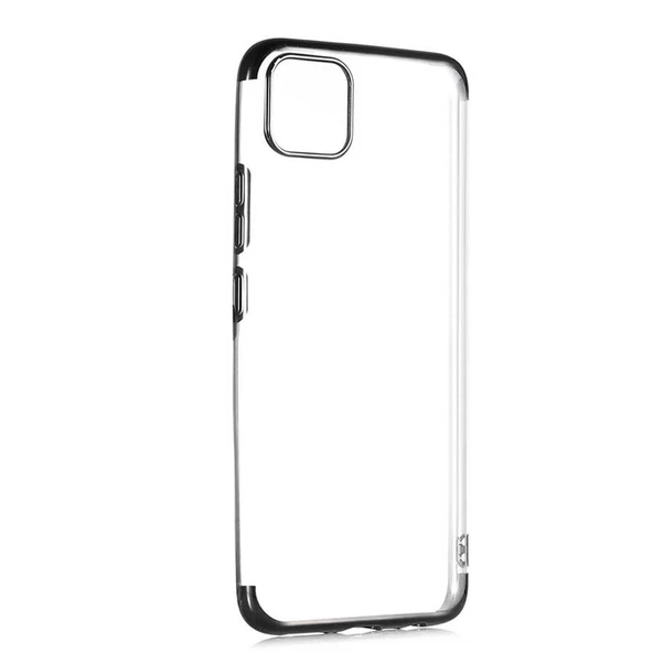 Realme C11 Kılıf Zore Dört Köşeli Lazer Silikon Kılıf - Resim 2