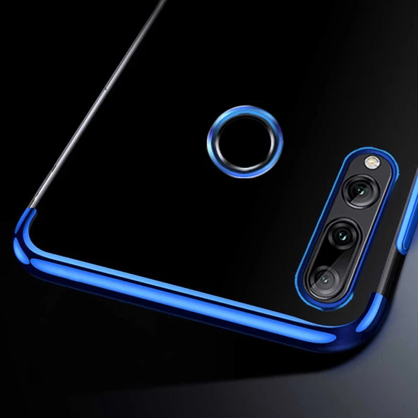 Huawei Y9 Prime 2019 Kılıf Zore Dört Köşeli Lazer Silikon Kılıf - 8