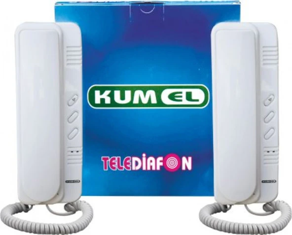Kumel TeleDiafon 2'Li Asansör + Ambulans Telefonu 1 Merkez 1 Şube Mtd 04
