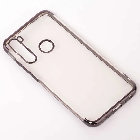 Xiaomi Redmi Note 8 Kılıf Zore Dört Köşeli Lazer Silikon Kılıf - Resim 2